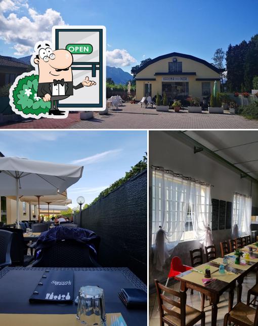 La foto della esterno e interni di Officina della Pizza