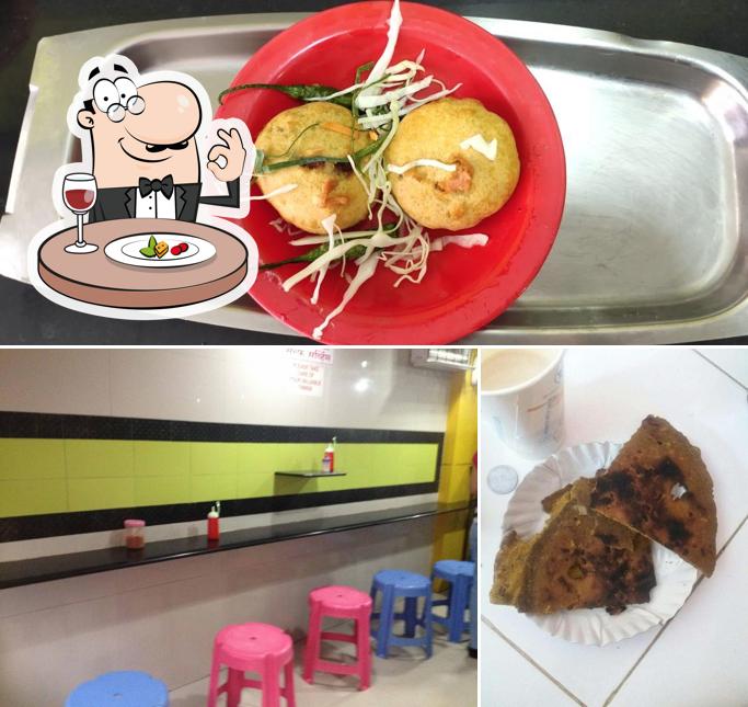 The photo of food and interior at Fusion Fast Food