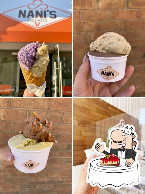 Nani's Gelato sirve una buena selección de postres