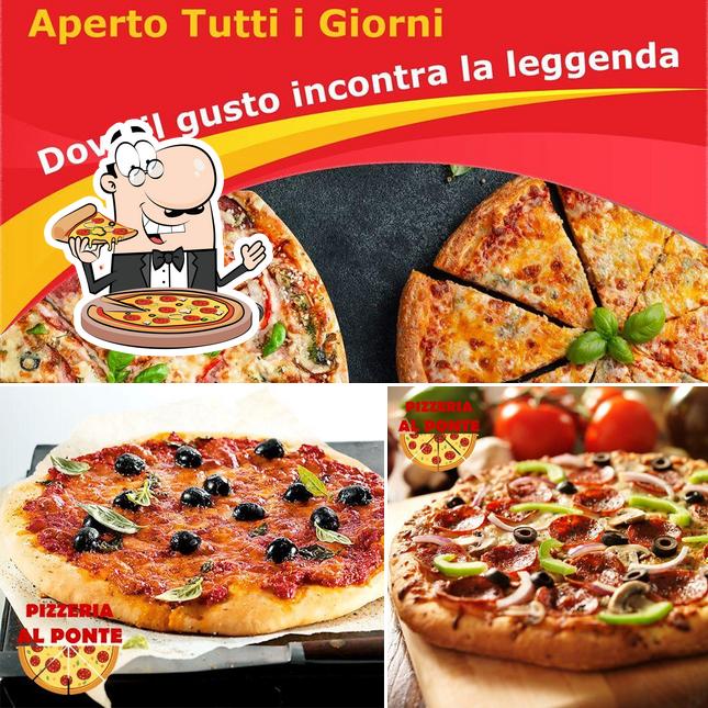 Scegli una pizza a Pizzeria alponte