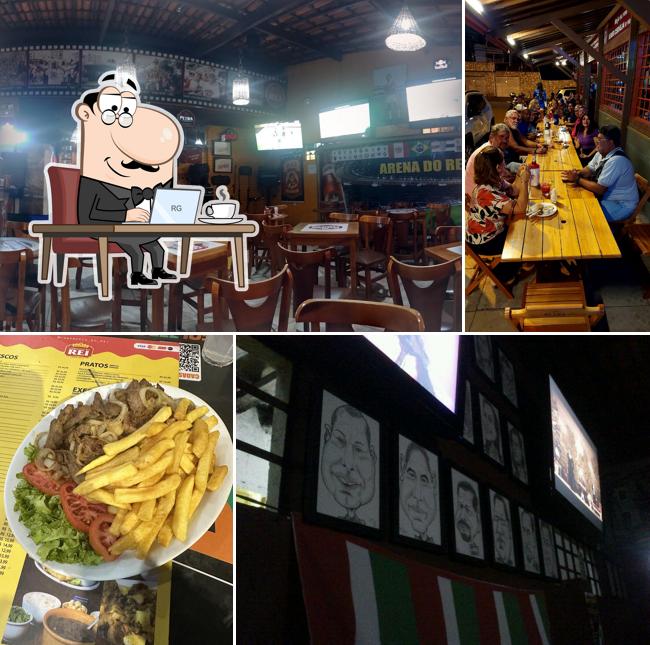 O interior do Confraria do Rei