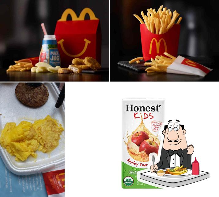Order finger chips at McDonald's