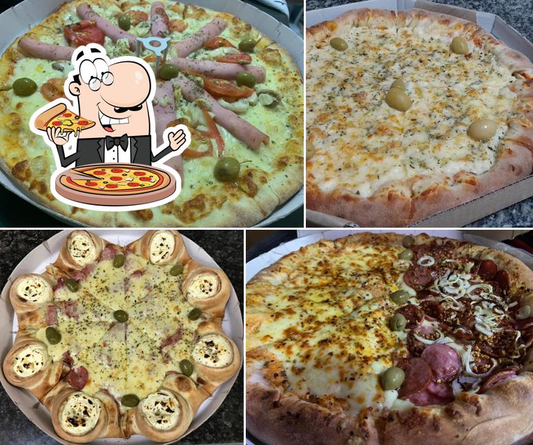 Experimente diferentes estilos de pizza