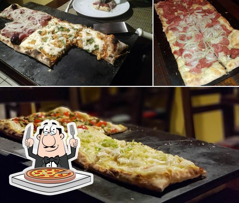 Peça pizza no Vila Milagro Pizzaria Artesanal