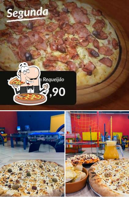 Escolha pizza no Pizza Game