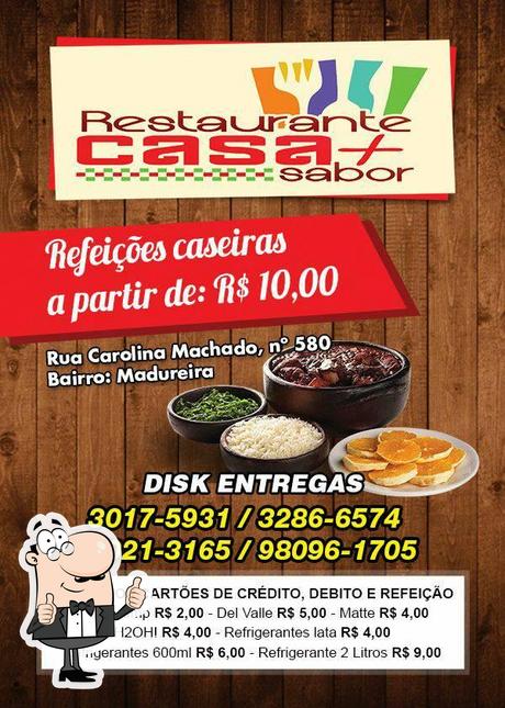 See the image of Restaurante Casa + Sabor