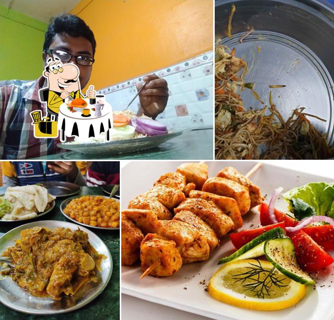 Food at Saha Restaurant