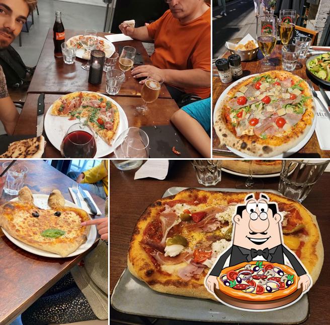 Prenez des pizzas à Trattoria Célestins