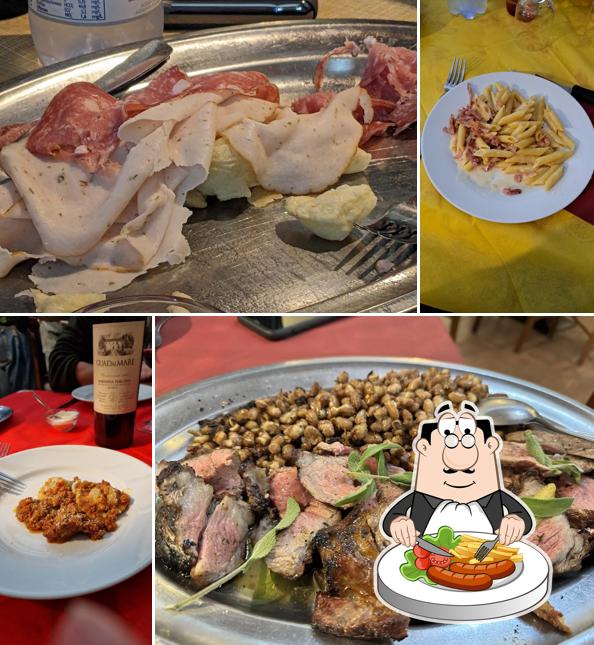 Platti al Trattoria Pizzeria Paolo e Grazia