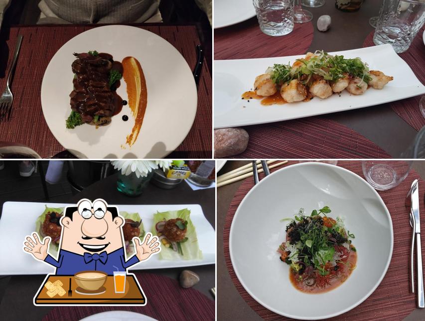 Comida en De Tokio a Lima Restaurant