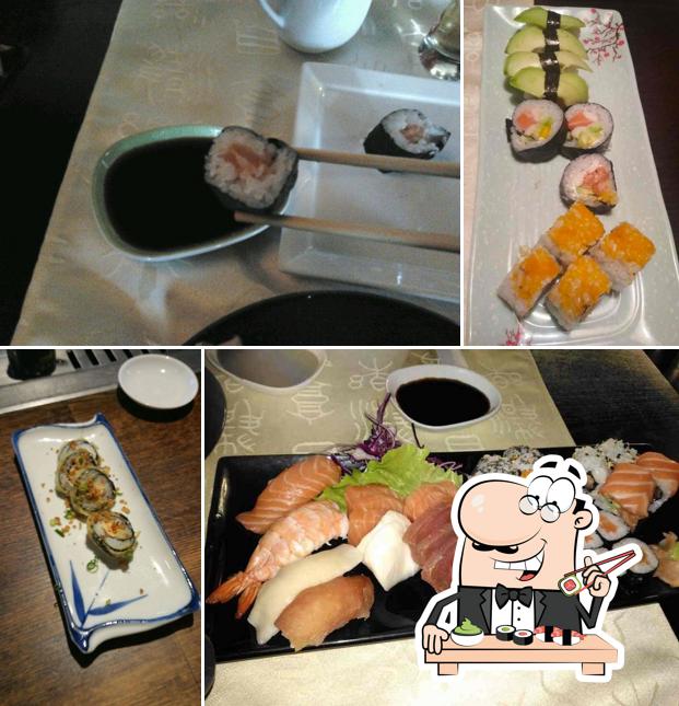 Zen House te ofrece rollitos de sushi
