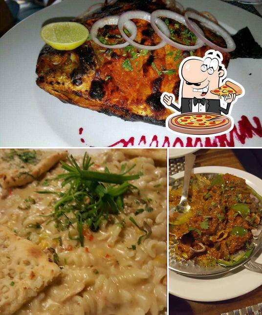 Pick various kinds of pizza