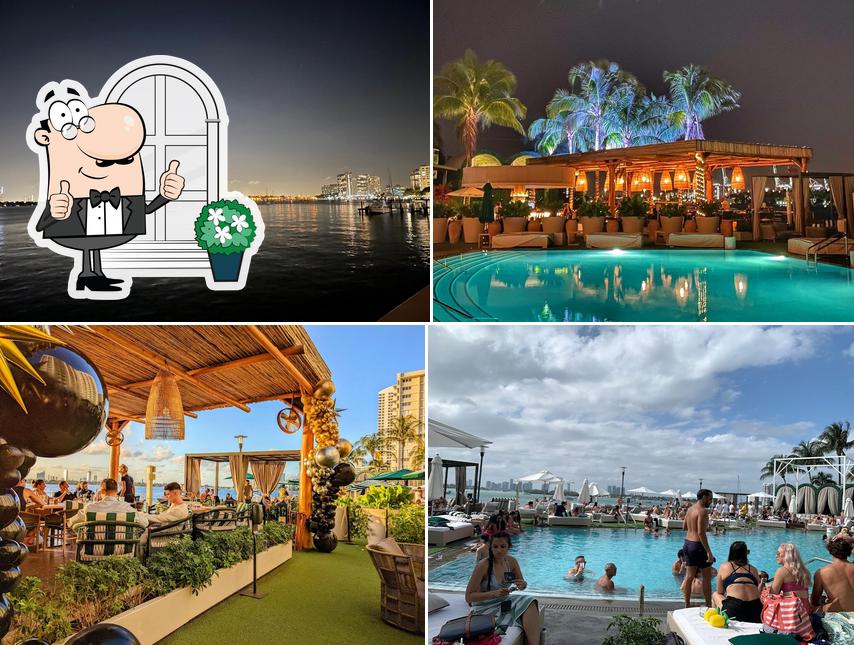 Baia Beach Club Miami in Miami Beach Restaurant menu and reviews