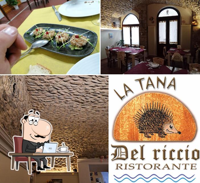 Gli interni di La Tana Del Riccio