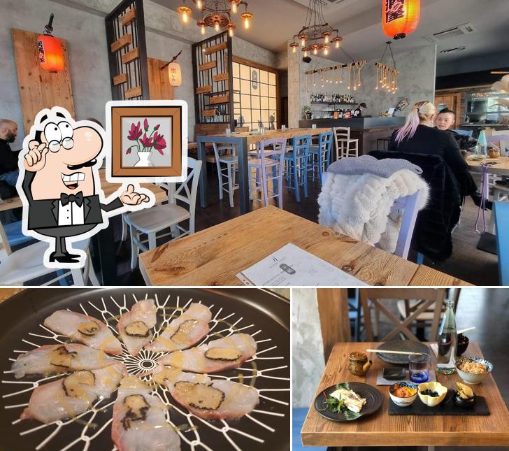 Guarda la foto che mostra la interni e cibo di Hattori Hanzo - cocktail & sushi