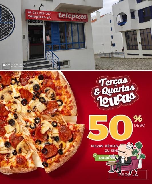 Telepizza Quinta do Anjo restaurante, Quinta do Anjo Menu do