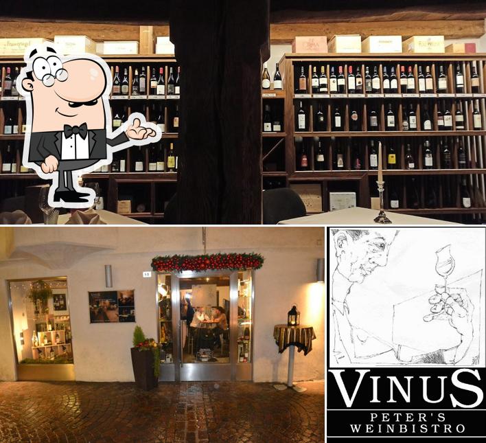 Dai un'occhiata agli interni di Vinus, Peter's Weinbistro