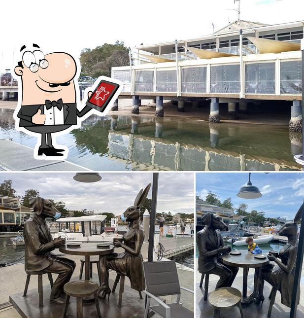 The Boat Shed Cafe & Boat Hire Soldiers Point Marina in Soldiers Point