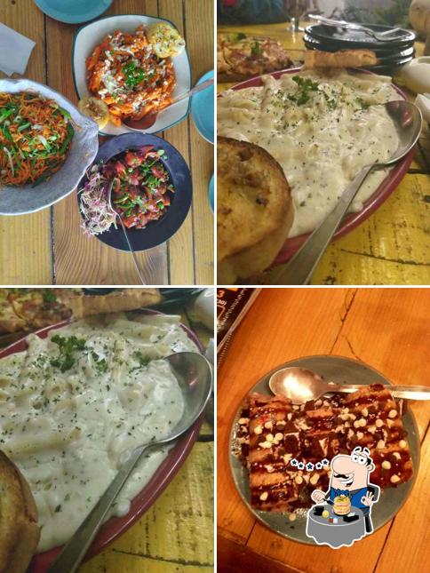 Food at Infamous Bistro & Bar