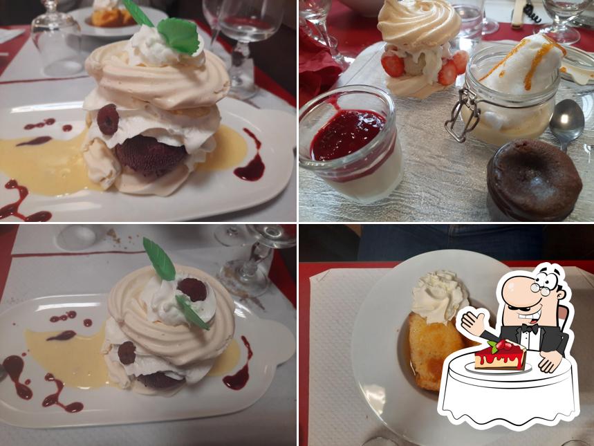 Bar de L'Etoile propose une sélection de desserts