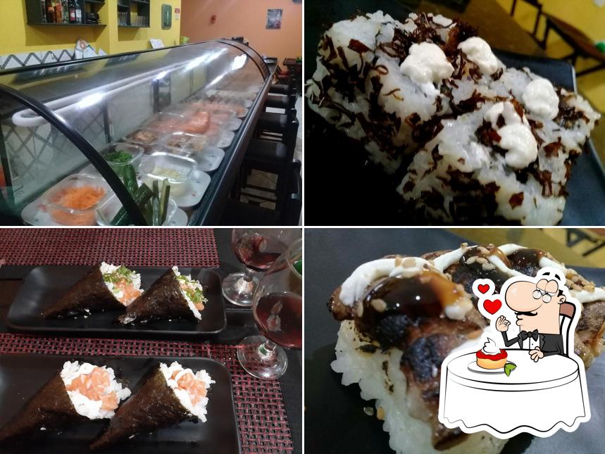 Avelã Sushi Bar oferece uma seleção de pratos doces