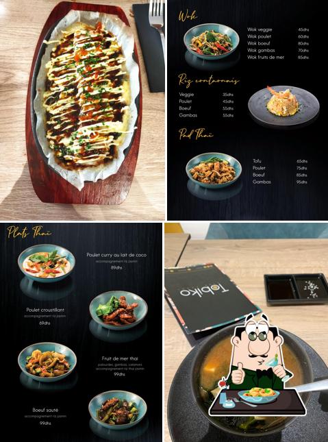 Блюда в "Tobiko Restaurant: Sushi & Thai Cuisine"