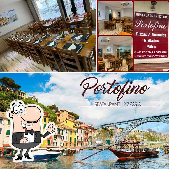 Restaurant Portofino se distingue par sa intérieur et extérieur