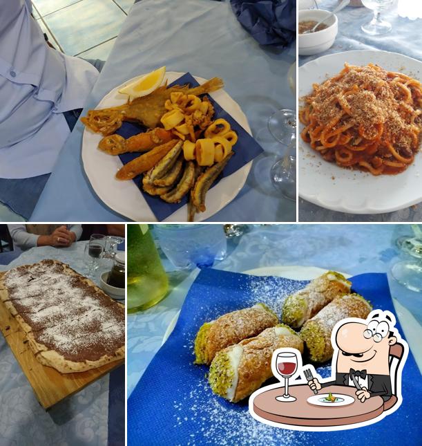 Cibo al Ristorante La Rotonda Sul Mare Maria Spataro