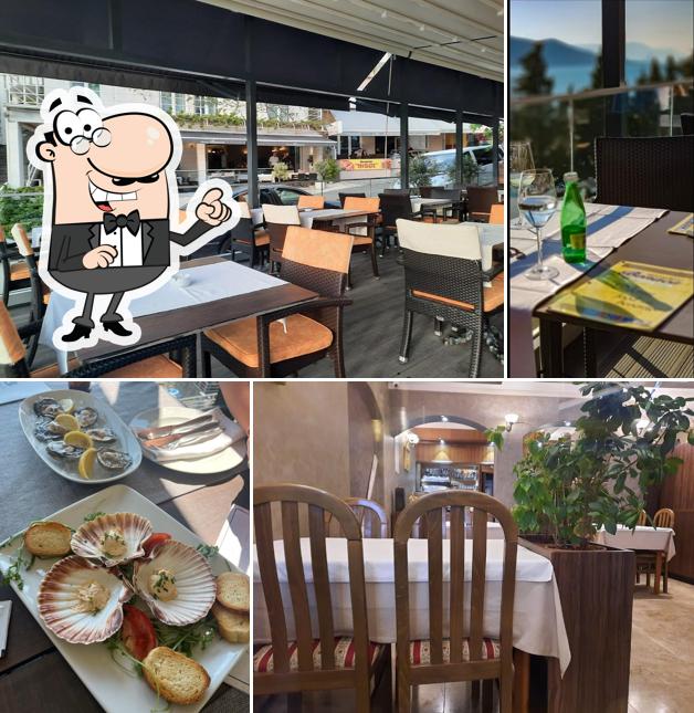 Installez-vous à l'une des tables de Bonaca