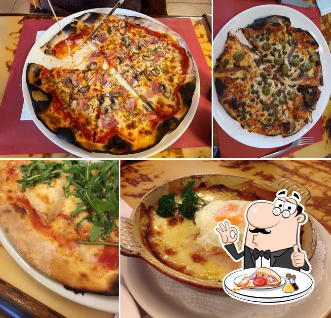 A La Riviera Lausanne Ouchy S.A., puoi ordinare una bella pizza