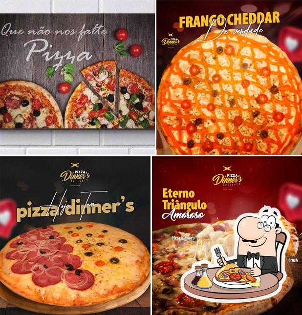 Experimente diversos tipos de pizza