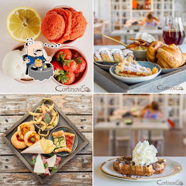 Platti al Forneria Cortinovis. Panetteria, caffetteria, aperitivi, pasticceria