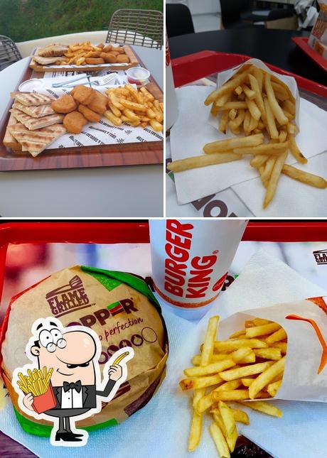 Probiert Pommes bei Burger King QTU