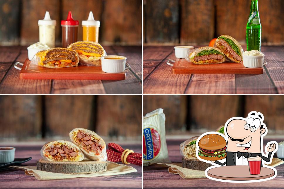 Os hambúrgueres do Garagem Lanches Santa Bárbara d’Oeste irão satisfazer diferentes gostos