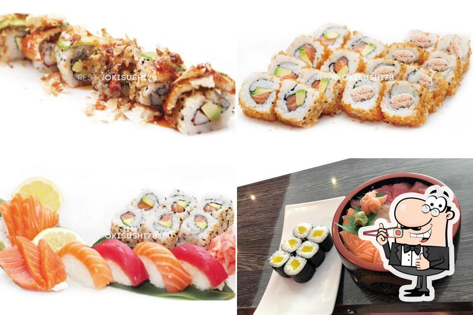 Les sushi sont disponibles à Oki sushi restaurant japonais