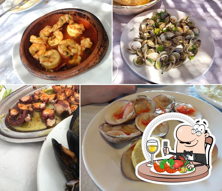 Get various seafood items served at El Tintero