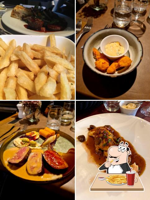 A Bistro Christophe vous pouvez essayer des frites, des pommes frites