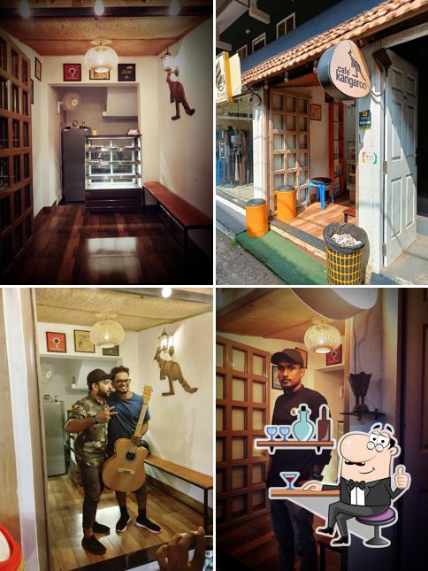 The interior of Cafe Kangaroo