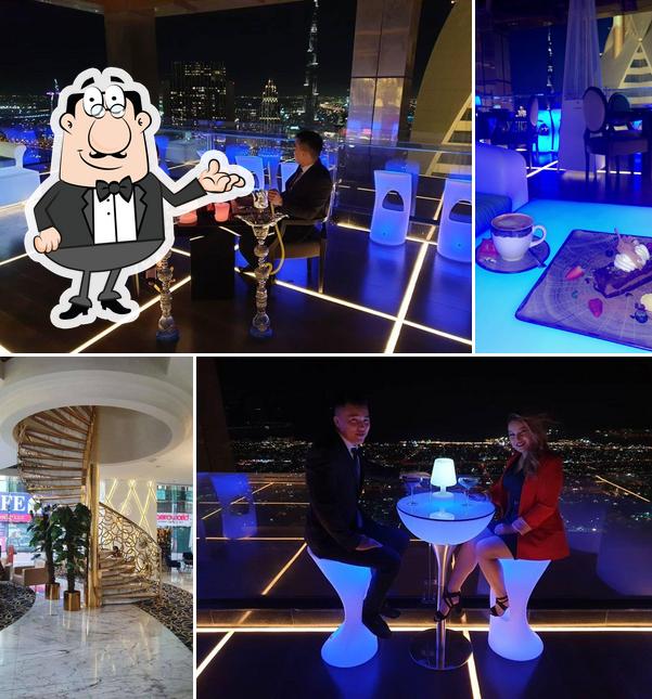 Highest View Lounge steakhouse, Dubai, Sheikh Zayed Road Restaurant