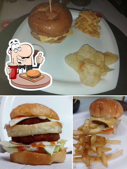 Try out a burger at Rever cafe ,Best Pure Vegetarian food