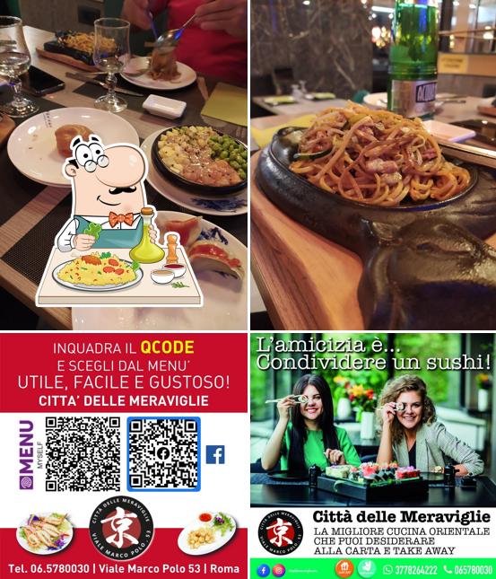 Platti al Ristorante Città delle Meraviglie