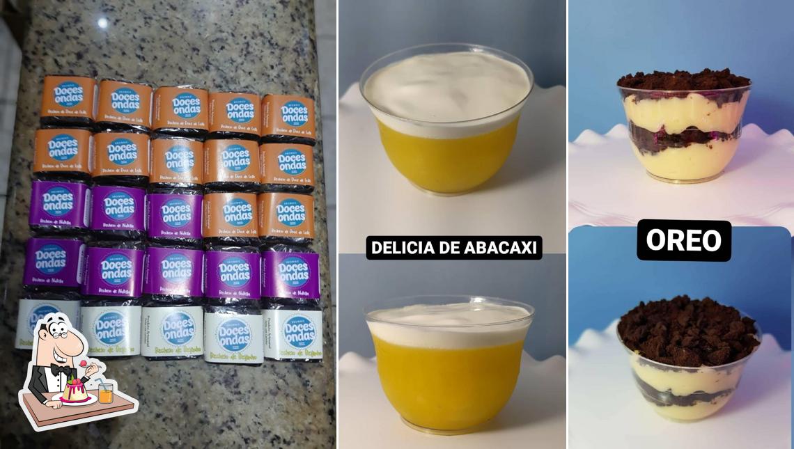 Peça uma das opções doces