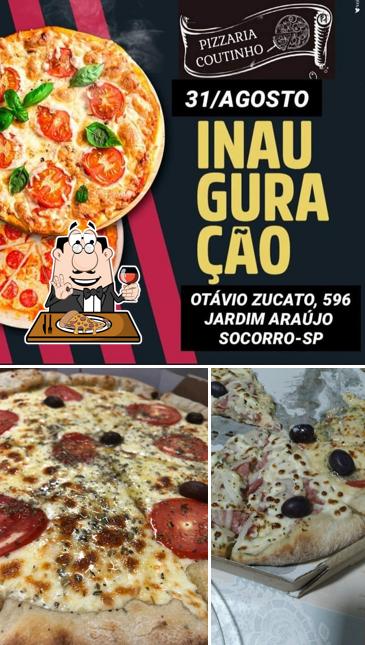 Consiga pizza no Pizzaria Coutinho