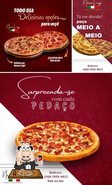 Peça diferentes estilos de pizza