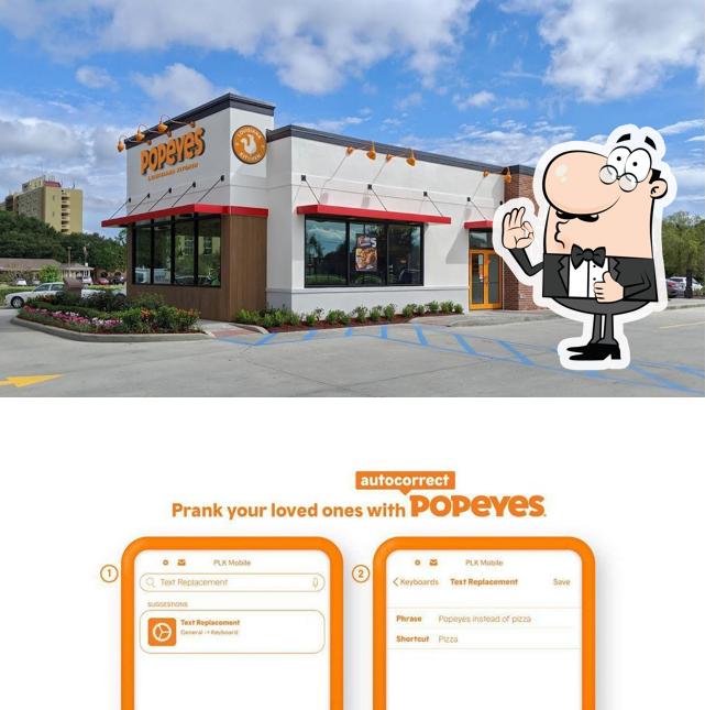 Here's a pic of Popeyes Louisiana Kitchen