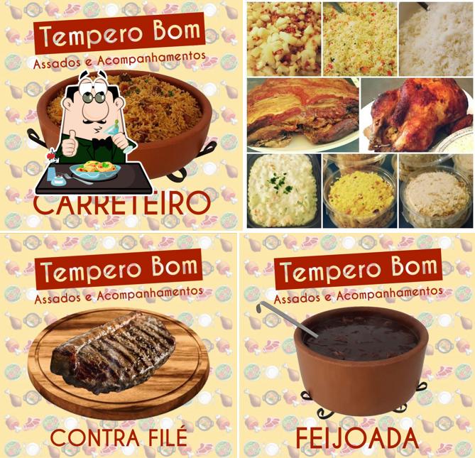 Platos en Tempero Bom Assadão