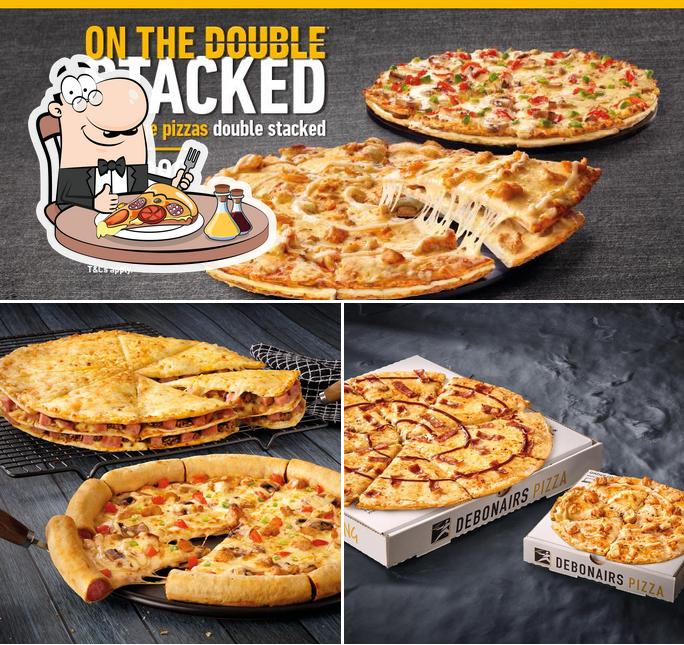 Try out pizza at Debonairs Pizza