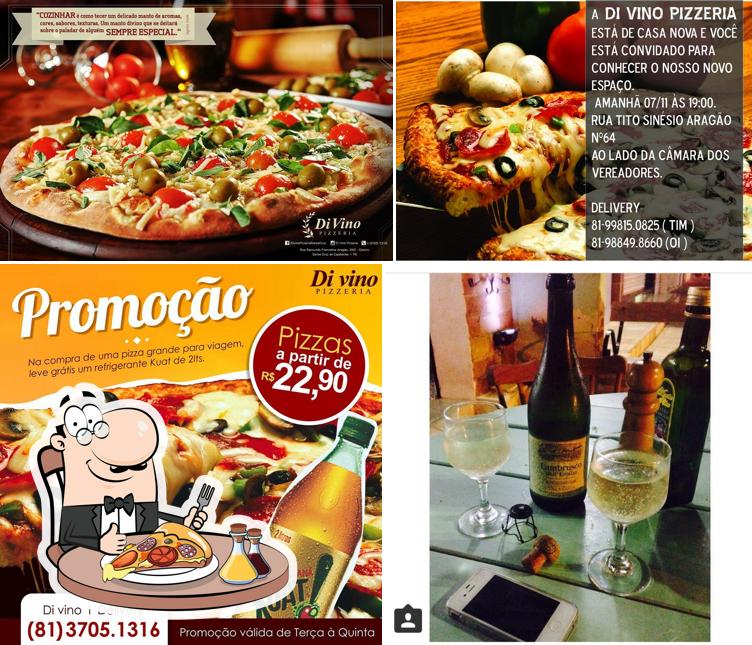 Get pizza at Divino Pizzaria