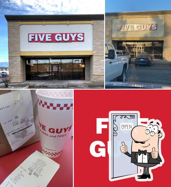 Five Guys, 2415 US93 in Kalispell Restaurant menu and reviews