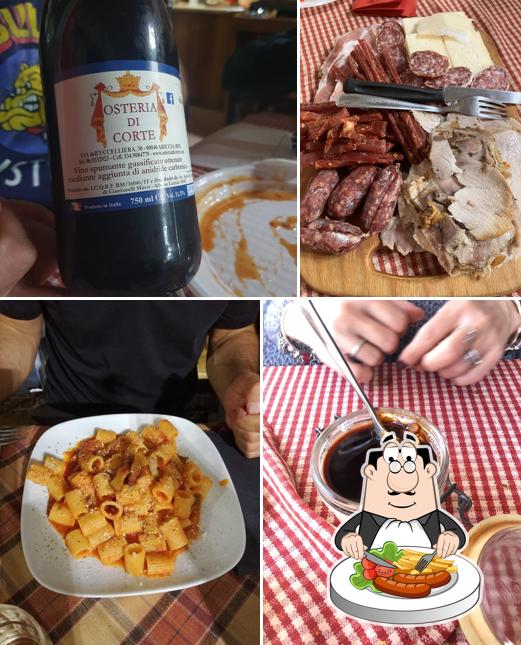 Platti al Osteria Di Corte
